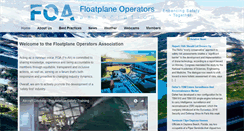 Desktop Screenshot of floatplaneoperators.org