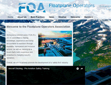 Tablet Screenshot of floatplaneoperators.org